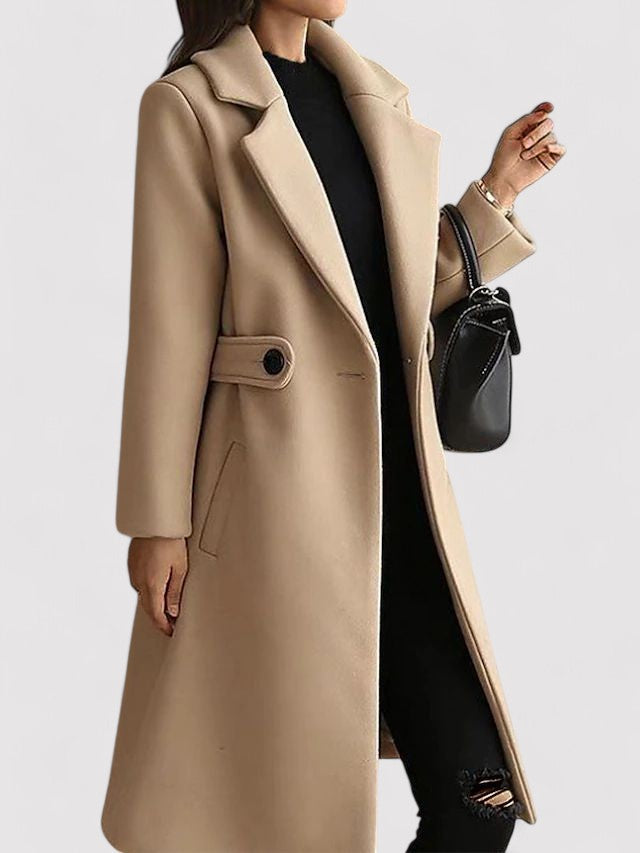 Wool Belted Winter Coat