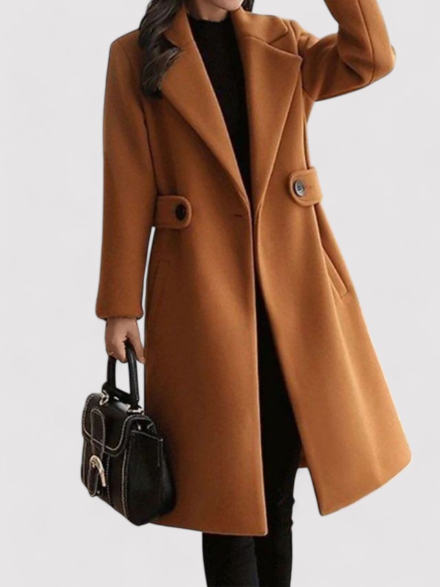 Wool Belted Winter Coat