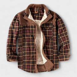 Boulder | Fleece-Lined Plaid Shirt