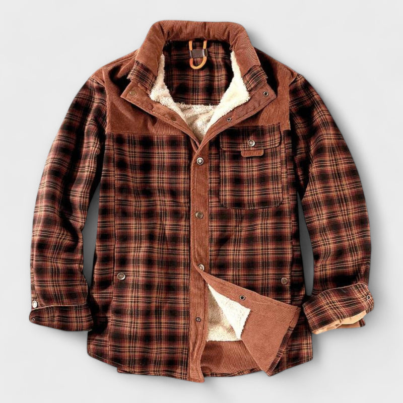 Boulder | Fleece-Lined Plaid Shirt