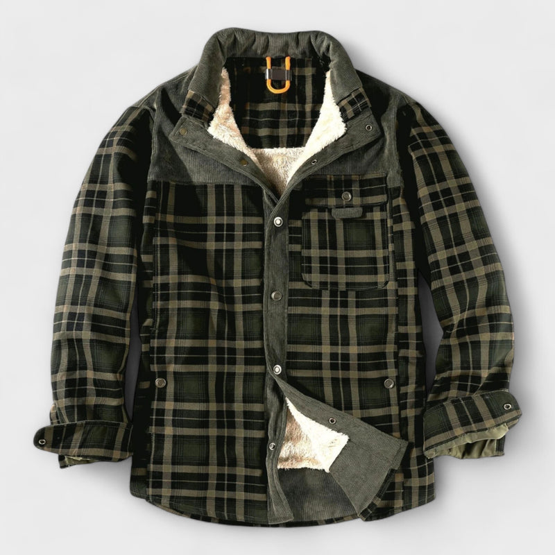 Boulder | Fleece-Lined Plaid Shirt