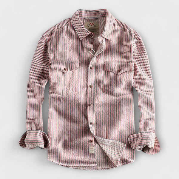 Emerson Pencil Stripe Shirt