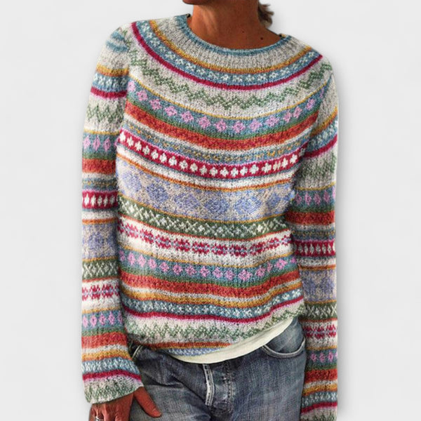 Freya - Cozy Fair Isle Sweater