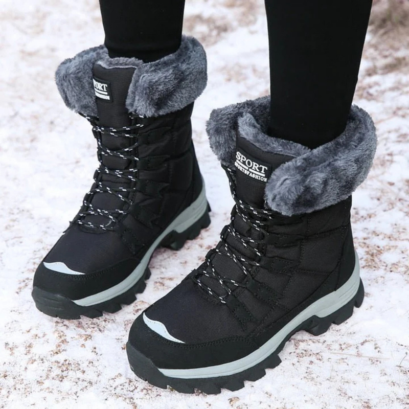 Warm Winter Boots with Waterproof Protection