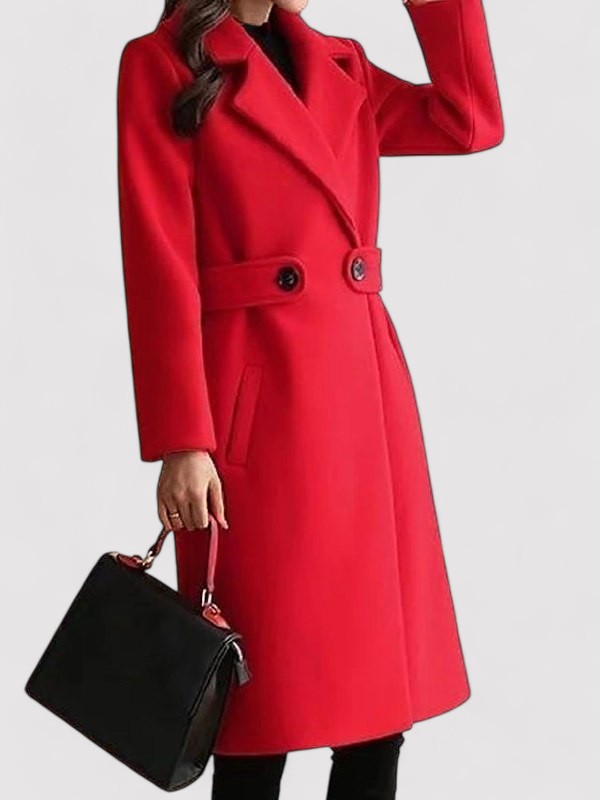 Wool Belted Winter Coat