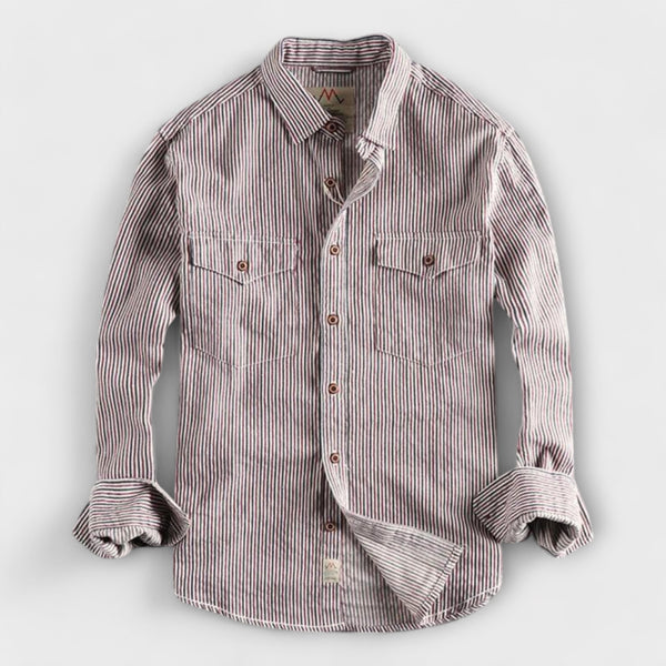 Emerson Pencil Stripe Shirt