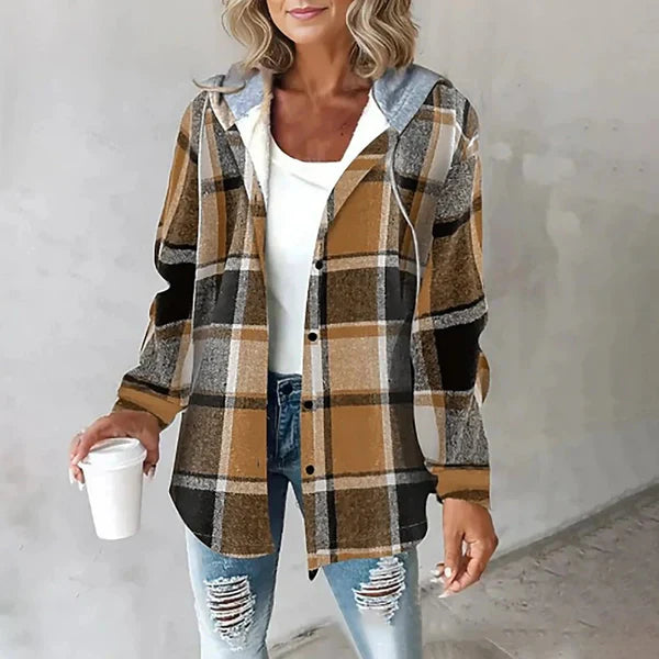 Amelia Women's Plaid Shirt