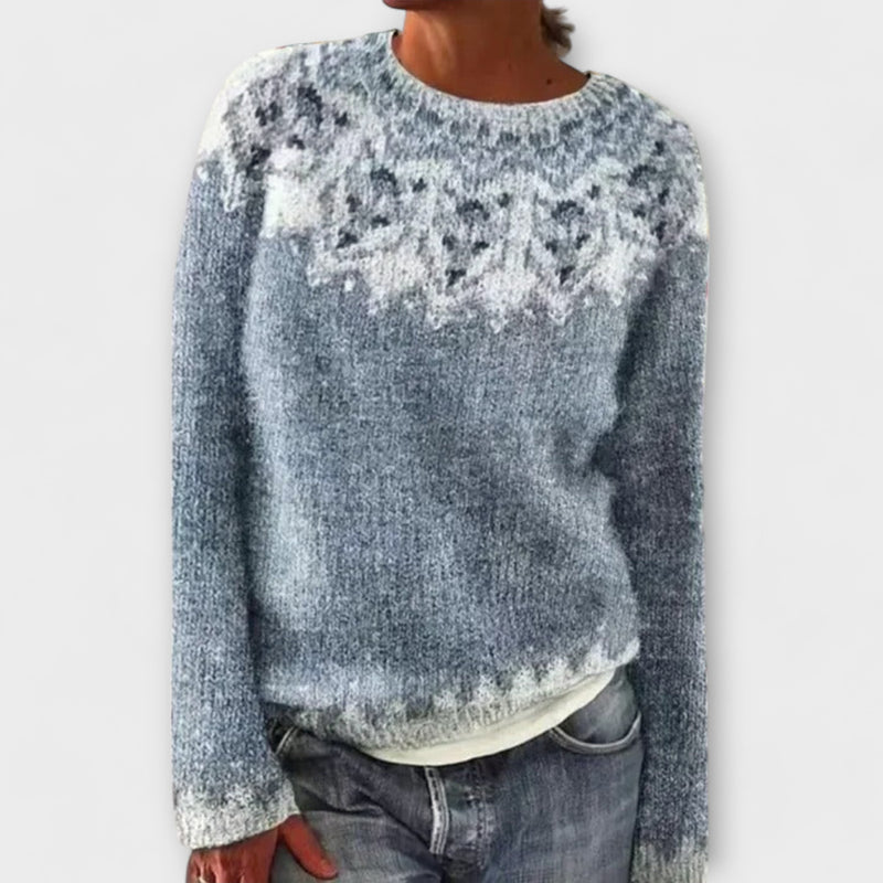 Freya - Cozy Fair Isle Sweater