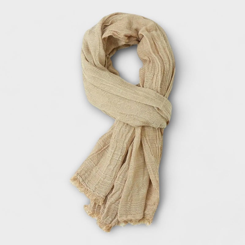 Wellington Cotton Linen Scarf