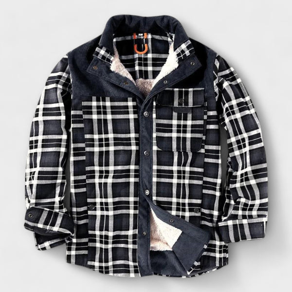 Boulder | Fleece-Lined Plaid Shirt