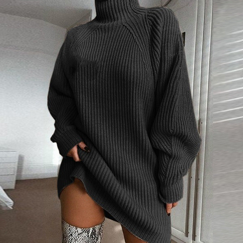 Amelia - Turtleneck Sweater Dress