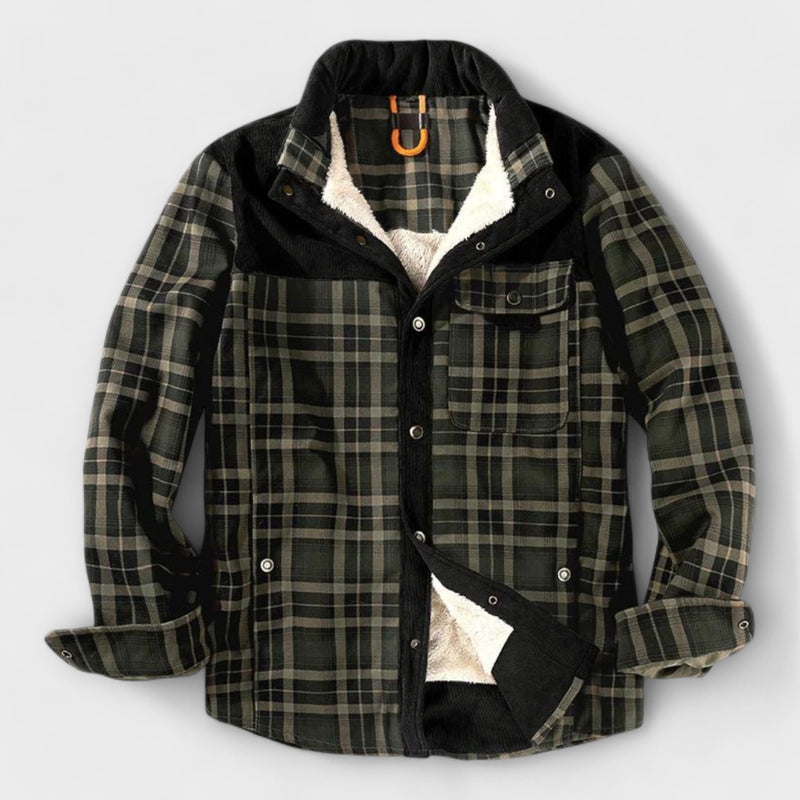 Boulder | Fleece-Lined Plaid Shirt