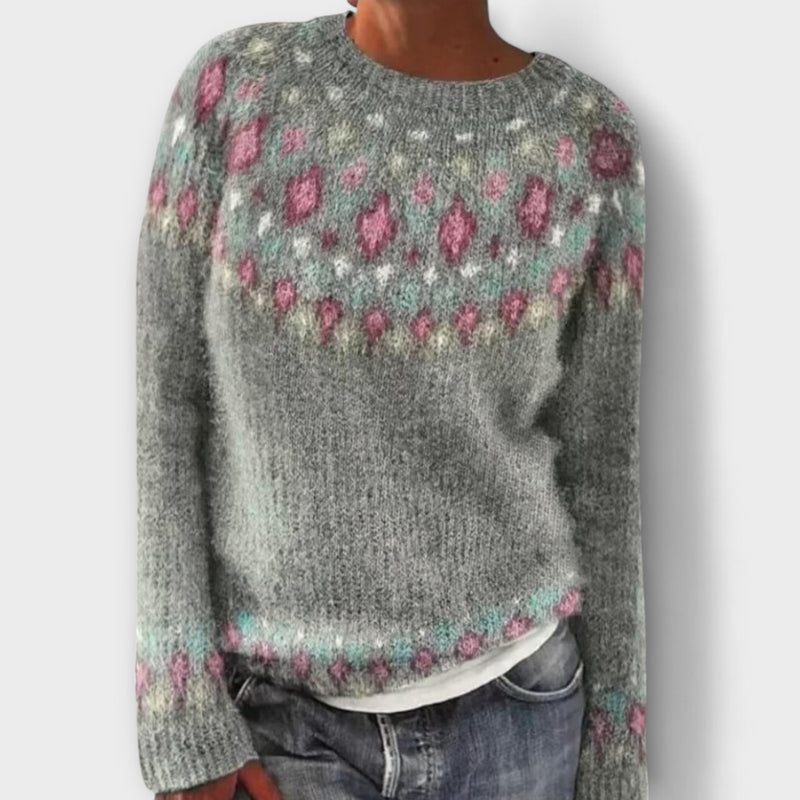 Freya - Cozy Fair Isle Sweater