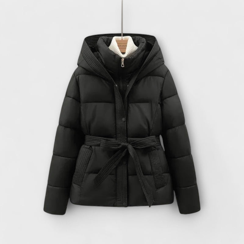 Isabella - Belted Puffer Coat