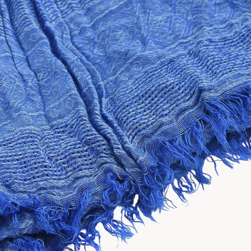 Wellington Cotton Linen Scarf