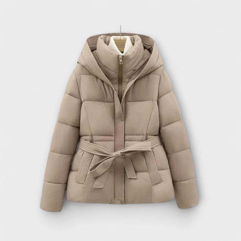 Isabella - Belted Puffer Coat