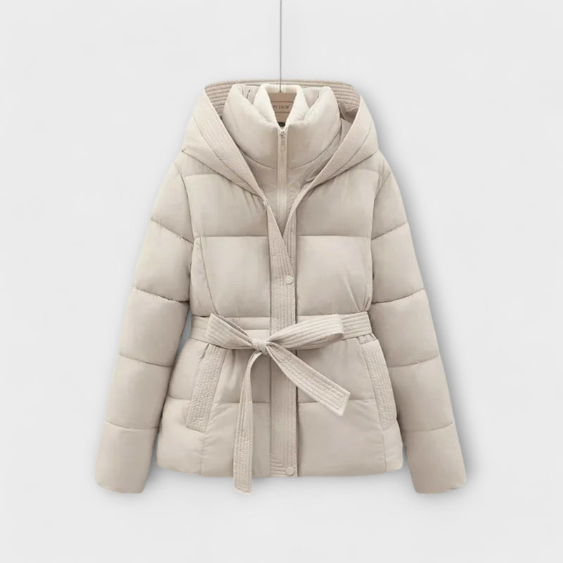 Isabella - Belted Puffer Coat