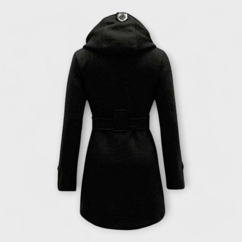 Elowen Hooded Belted Winter Coat