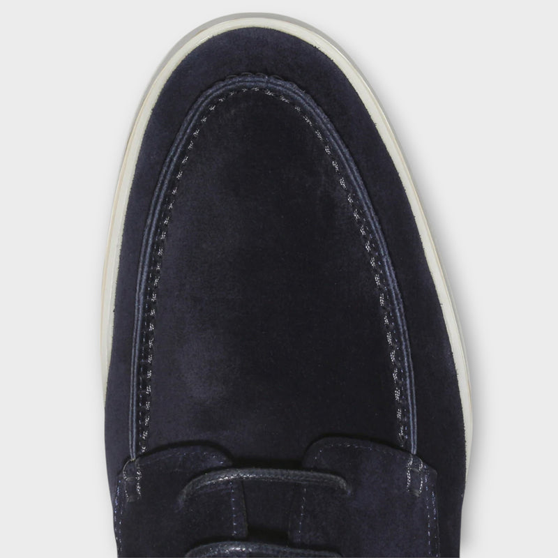 Men's Suede Loafers With Laces