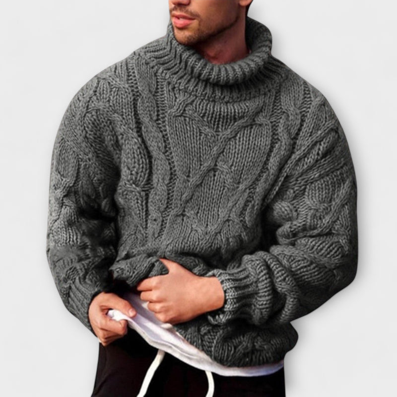 Victor | Knitted Winter Turtleneck