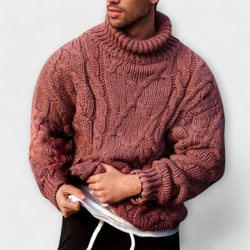 Victor | Knitted Winter Turtleneck