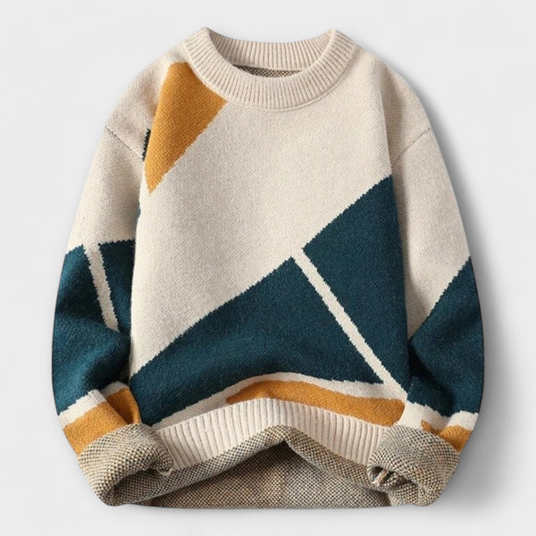 Logan - Casual Cotton Knit Sweater