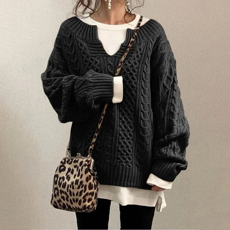 Cozy Cable Knit Sweater