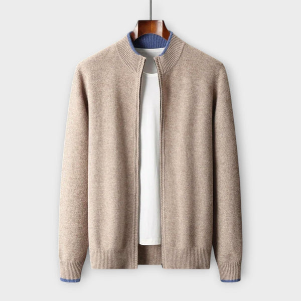 Luxe Zip Jacket | 100% Pure Cashmere