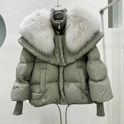 Serafina Fur Down Jacket