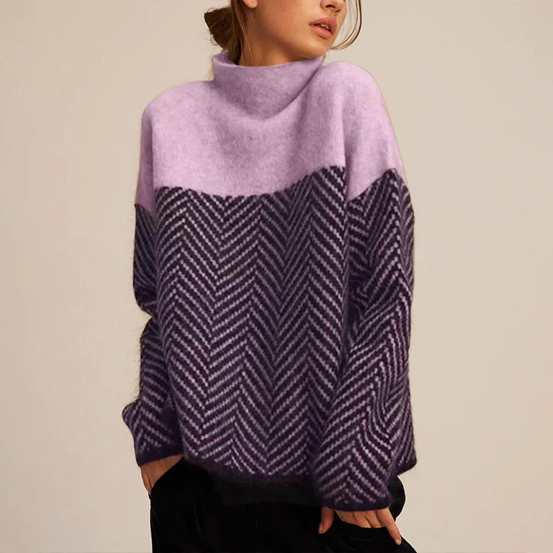 Maeve | Soft Cashmere Turtleneck Sweater