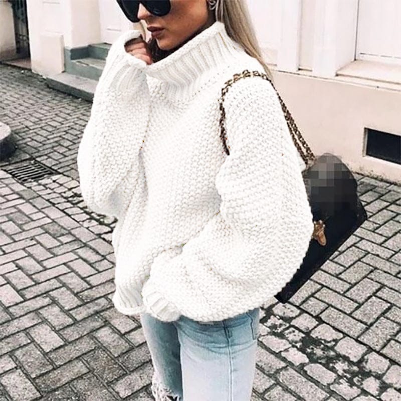 Sienna - Chunky Knit Turtleneck Sweater