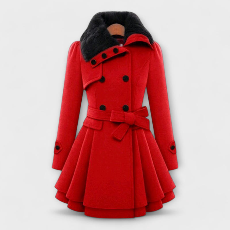 Lora - Double-Breasted Wool Coat