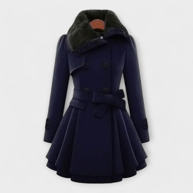 Lora - Double-Breasted Wool Coat