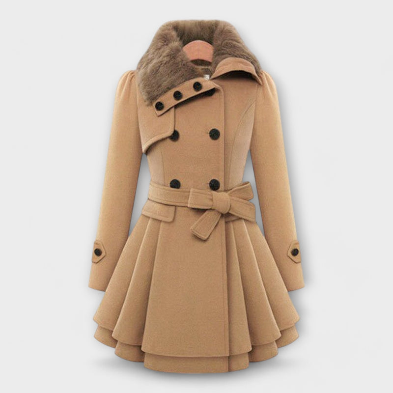 Lora - Double-Breasted Wool Coat