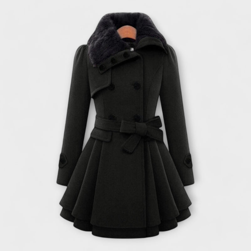 Lora - Double-Breasted Wool Coat