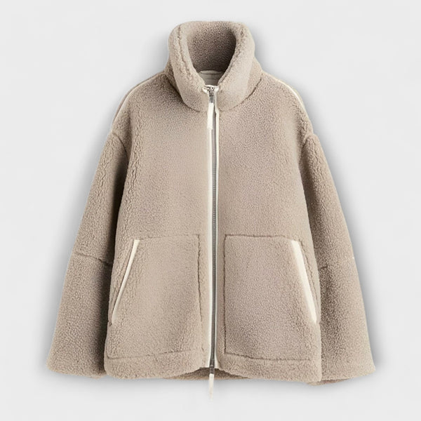 Camila | Cozy Teddy Fleece Jacket with Oversized Fit