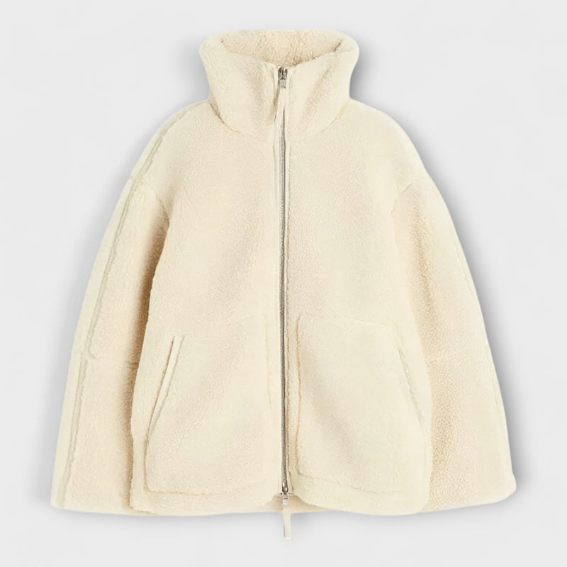 Camila | Cozy Teddy Fleece Jacket with Oversized Fit