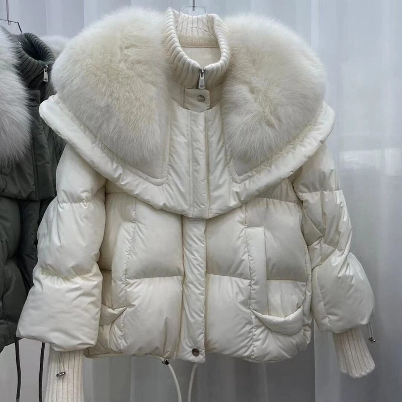 Serafina Fur Down Jacket