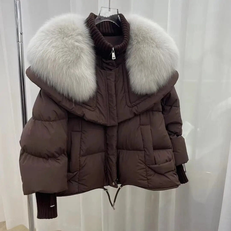 Serafina Fur Down Jacket