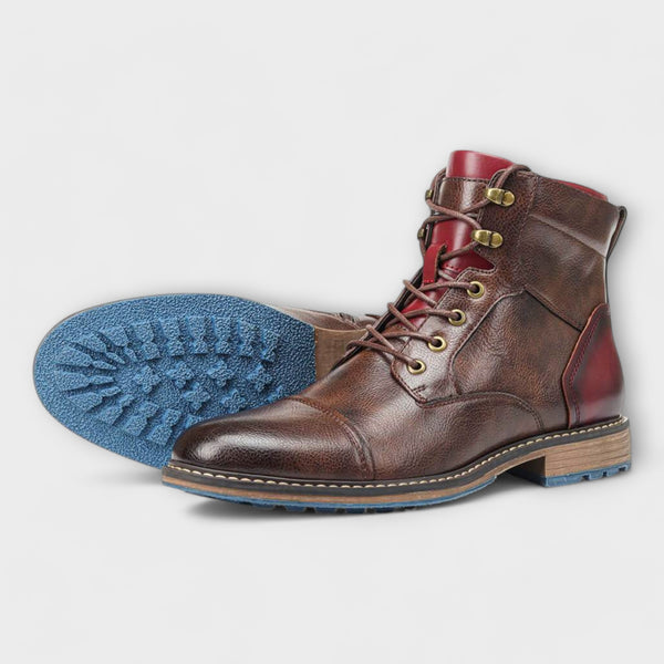 Luca Handcrafted Leather Oxford Boots