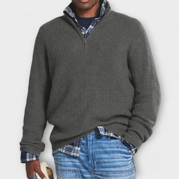 Luca | Warm Half-Zip Sweater