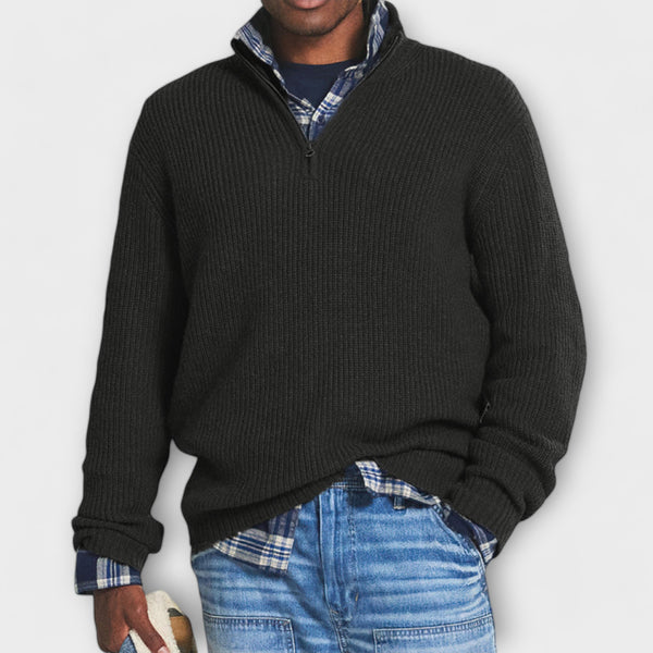 Luca | Warm Half-Zip Sweater